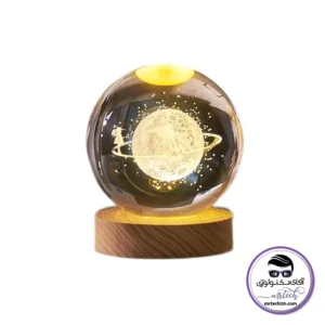 گوی کریستالی طرح ماه و شازده کوچولو سایز 8