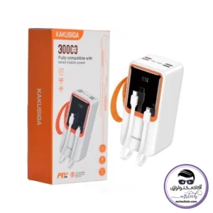 پاوربانک کاکوسیگا Kakusiga مدل KSC-1089 ظرفیت 30000 توان 22.5 وات