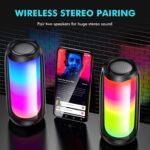 اسپیکر بلوتوثی قابل حمل با نور ال ای دی 360 درجه طرح JBL مدل Pulse 4 - Image 3